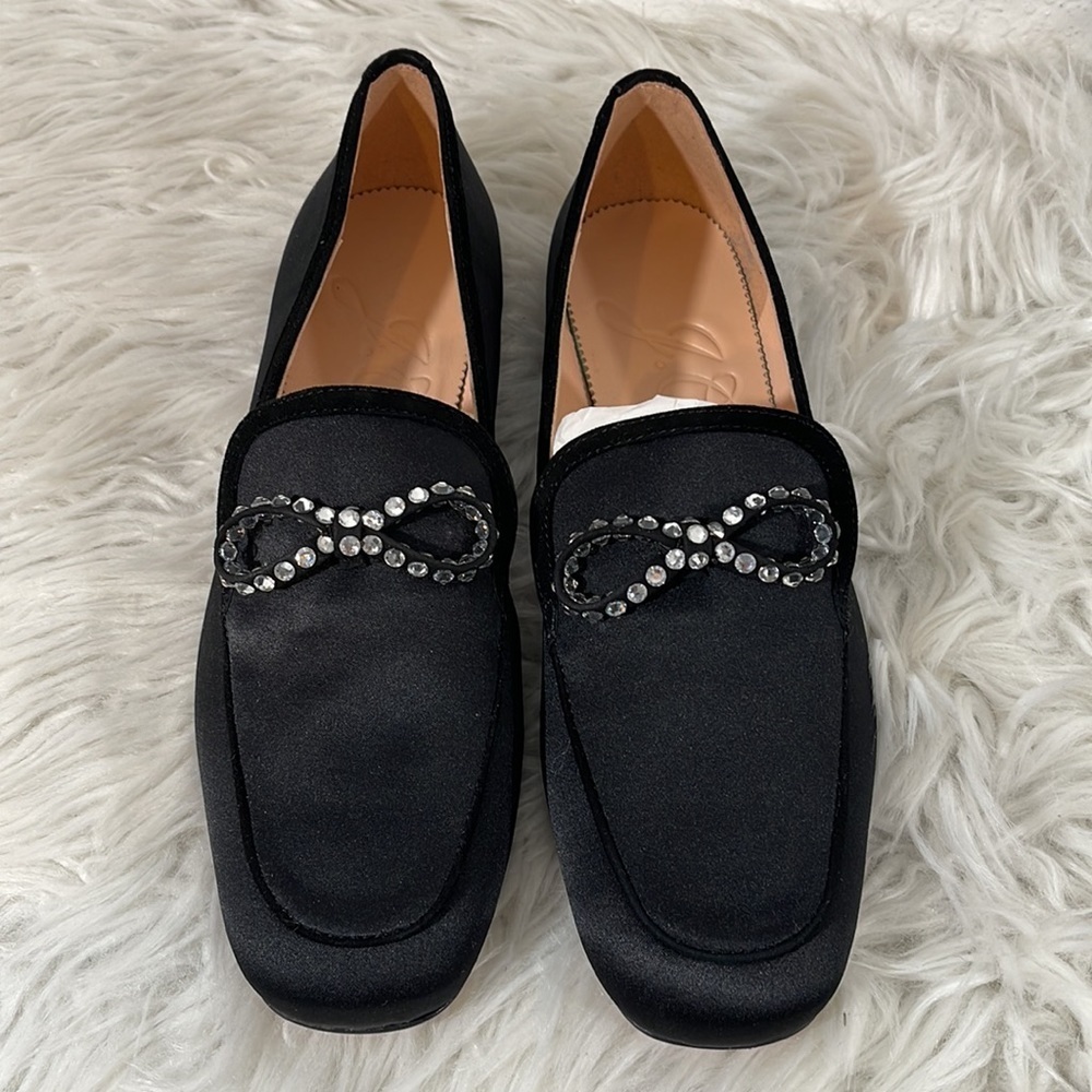 J. CREW Marie bow loafers in satin Size 8.5 New - Picture 5 of 16